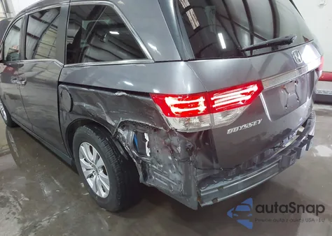 2015 Honda Odyssey Ex-L из США, поврежденный, VIN 5FNRL5H6XFB057840